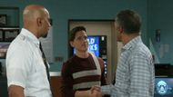Beyond the Gates: A scene from Martins nightmare, two crooked cops and Smitty | Image: CBS